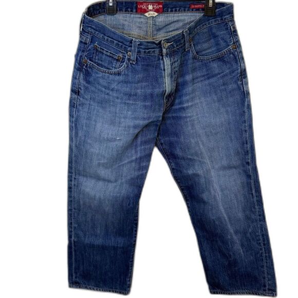 Lucky Brand Men's Jeans 221 Original Straight Blue Denim Cotton Waist 36 - Picture 1 of 11